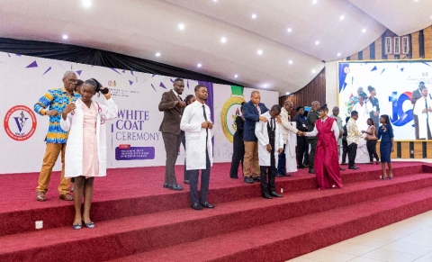 KNUST School of Veterinary Medicine Holds 10th White Coat Ceremony