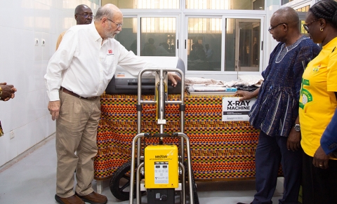 KNUST School of Veterinary Medicine Commissions Donated X-Ray Machine to Enhance Training, Research and Community Veterinary Services